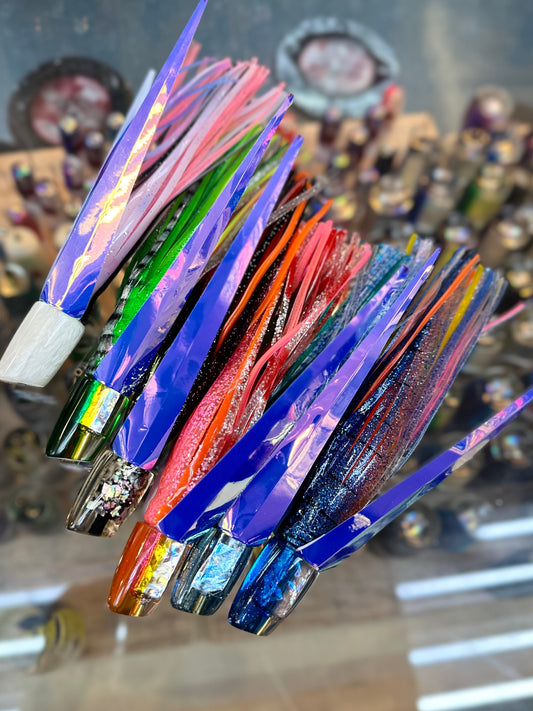 6” Mac head trolling lures